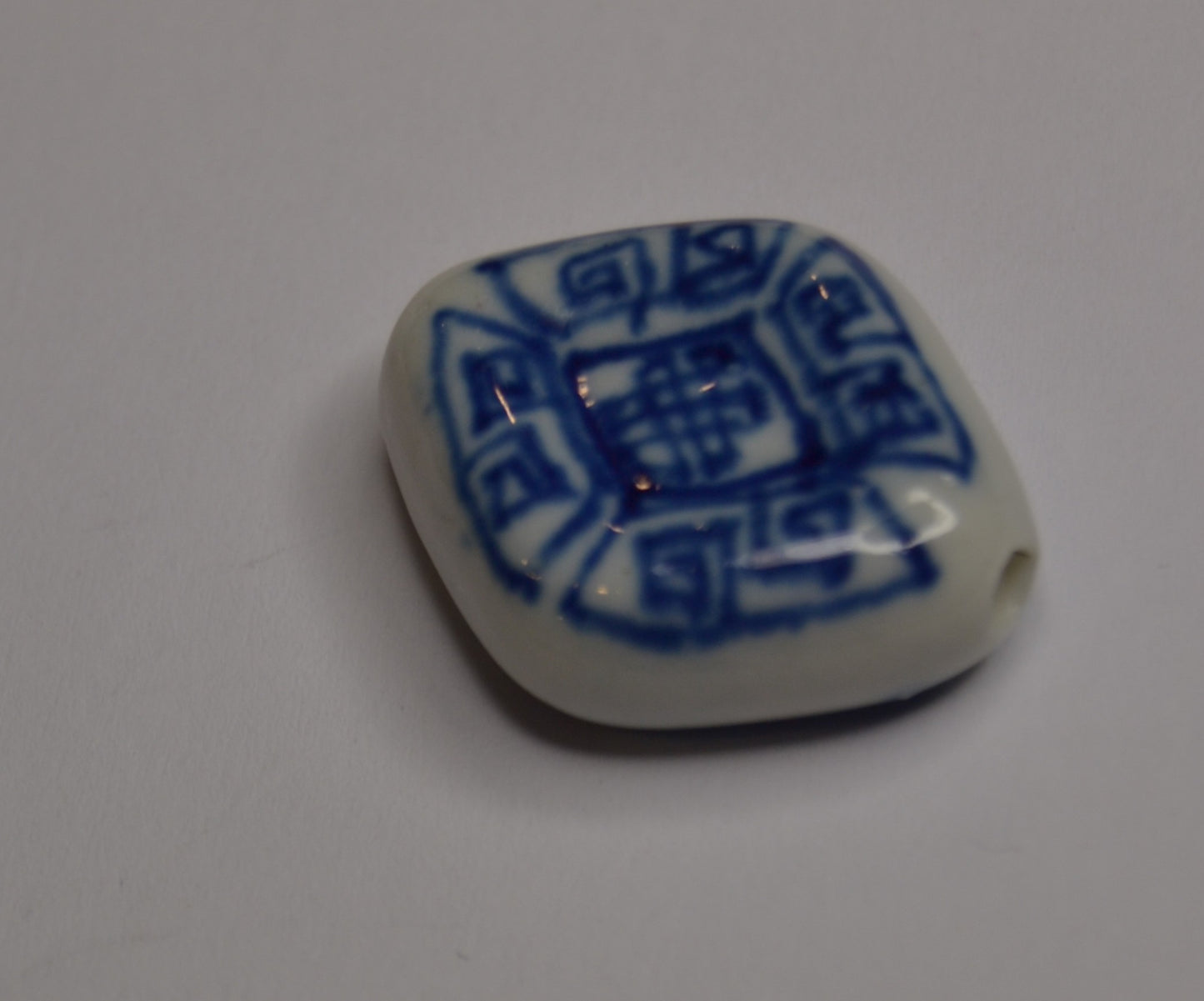 Asian Blue and White Porcelain beads