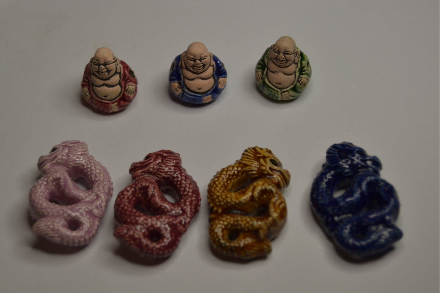 Buddas and Asian Dragons