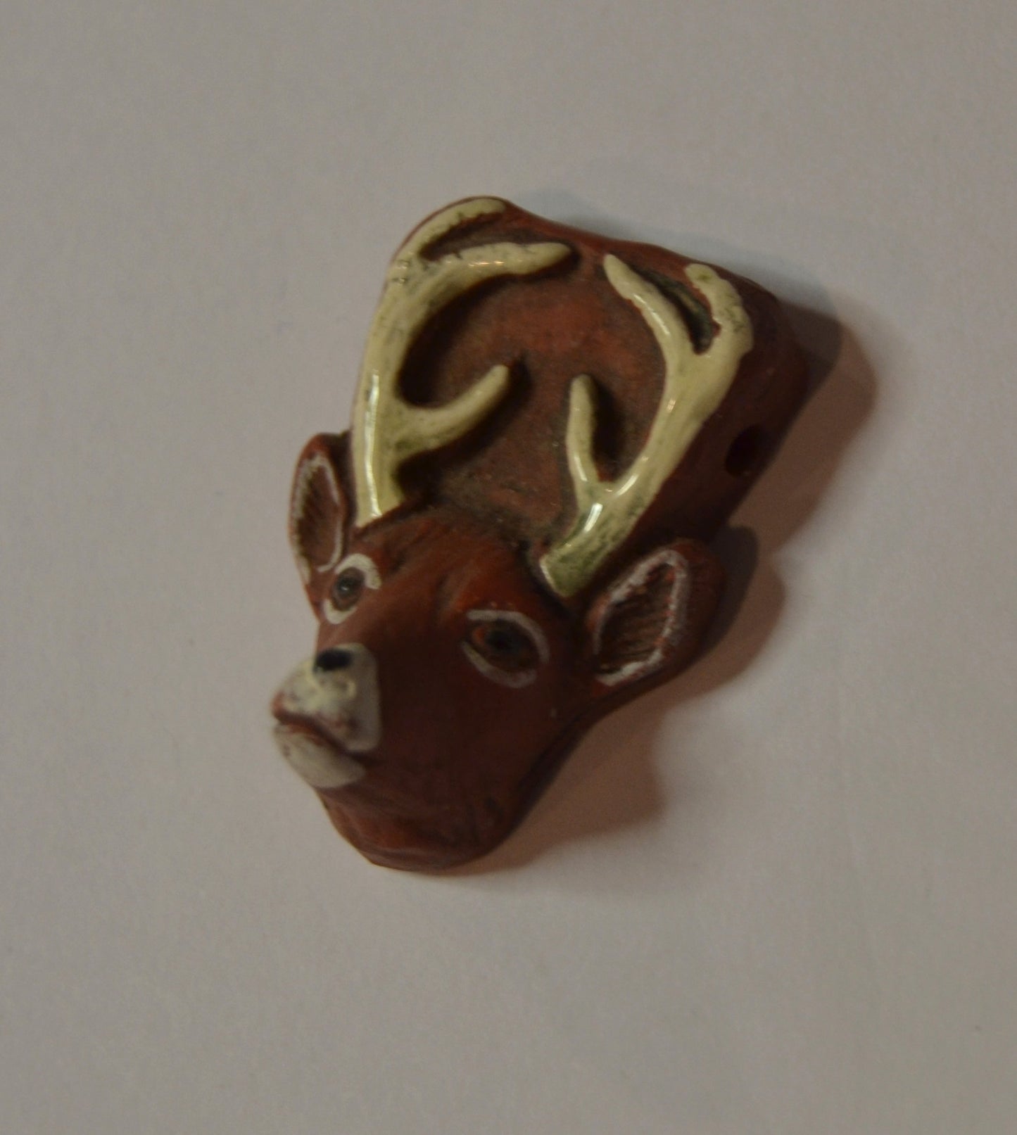 Hand painted Animal head beads
