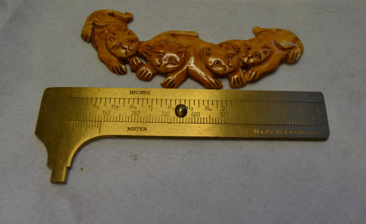 Hand Carved Bone,  link pendants