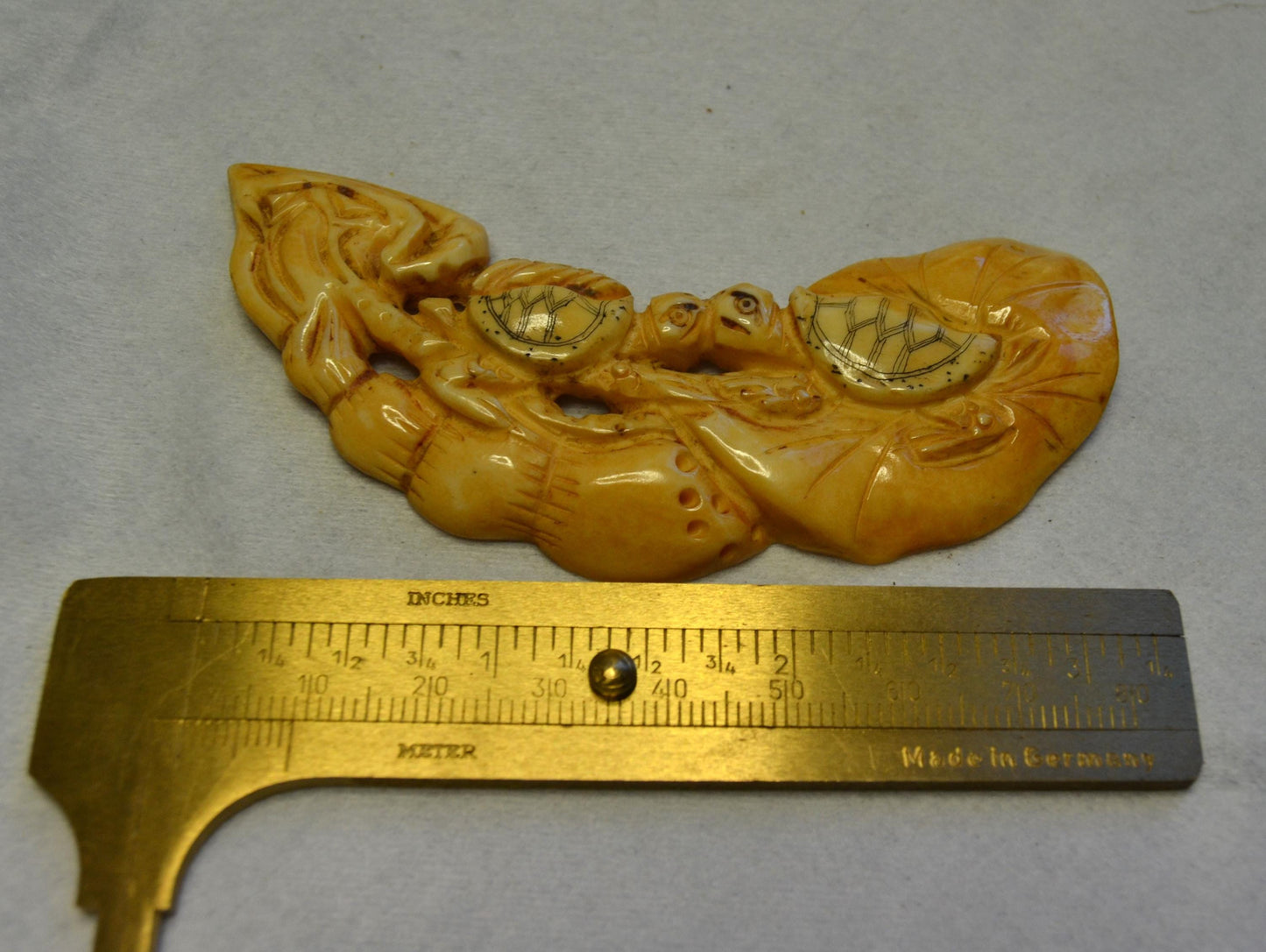 Hand Carved Bone,  link pendants