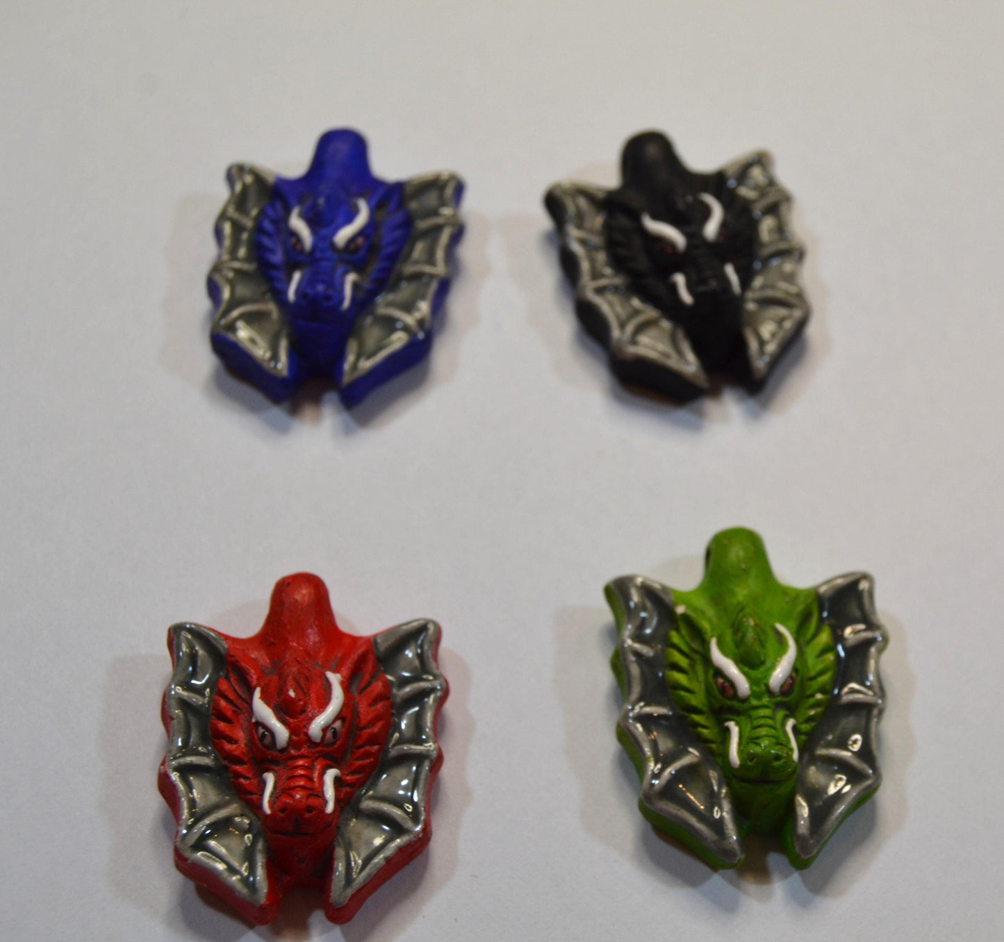 Dragon beads, assorted colors