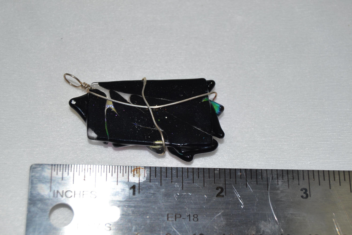 Dichroic Glass Pendants