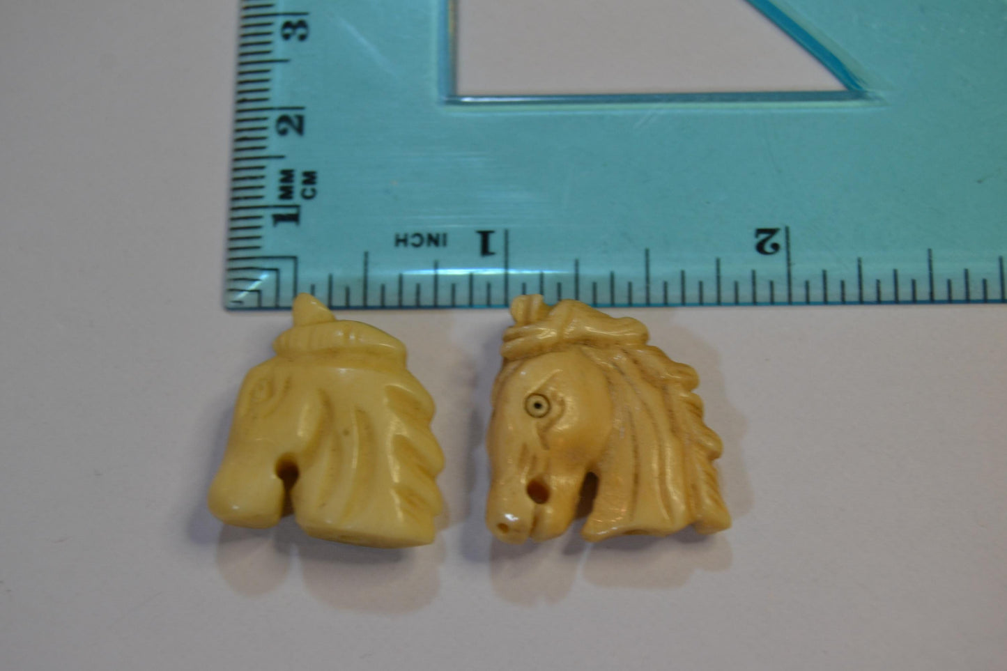 Vintage Netsuke Hand-Carved Tagua Nut, animals