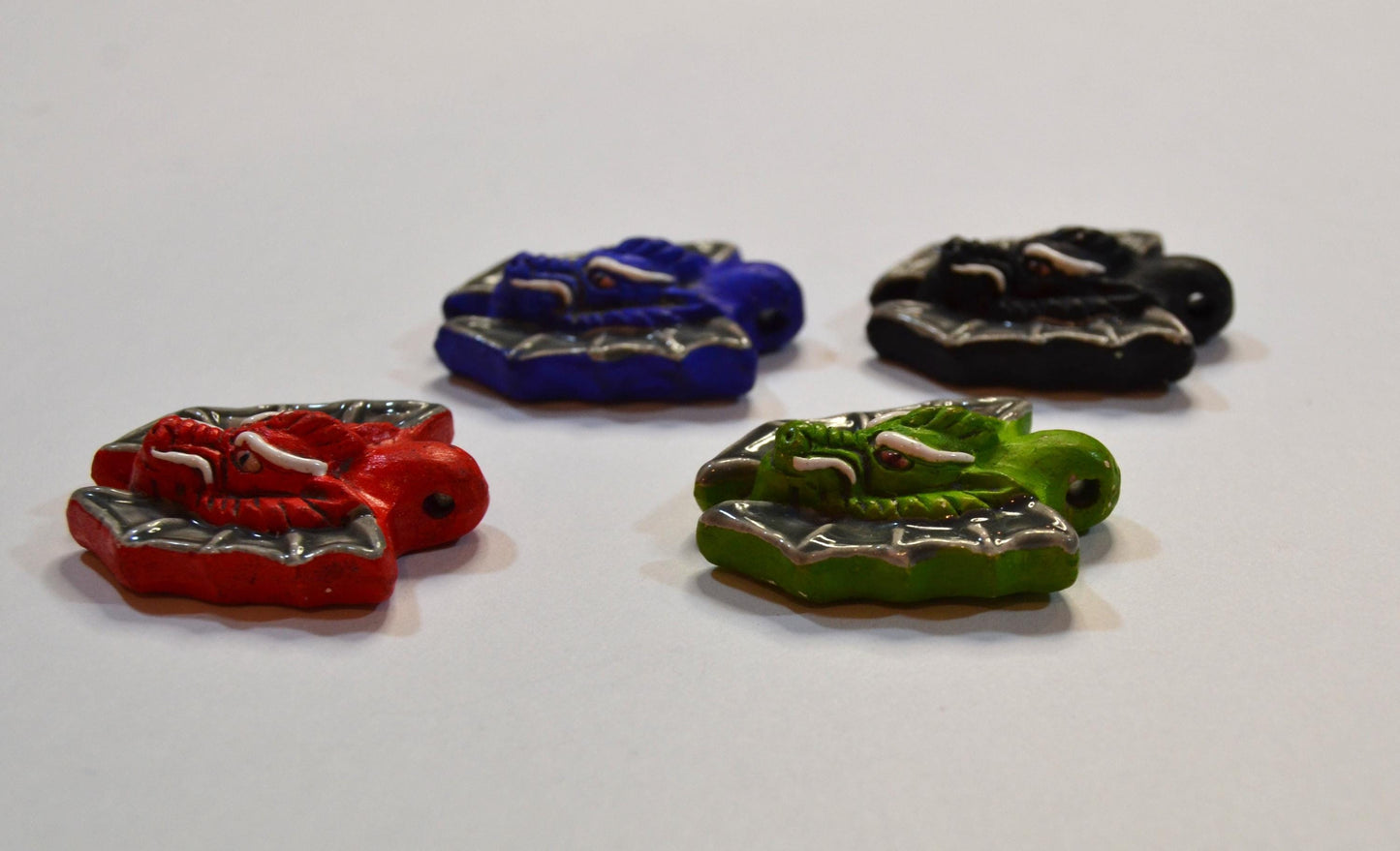 Dragon beads, assorted colors