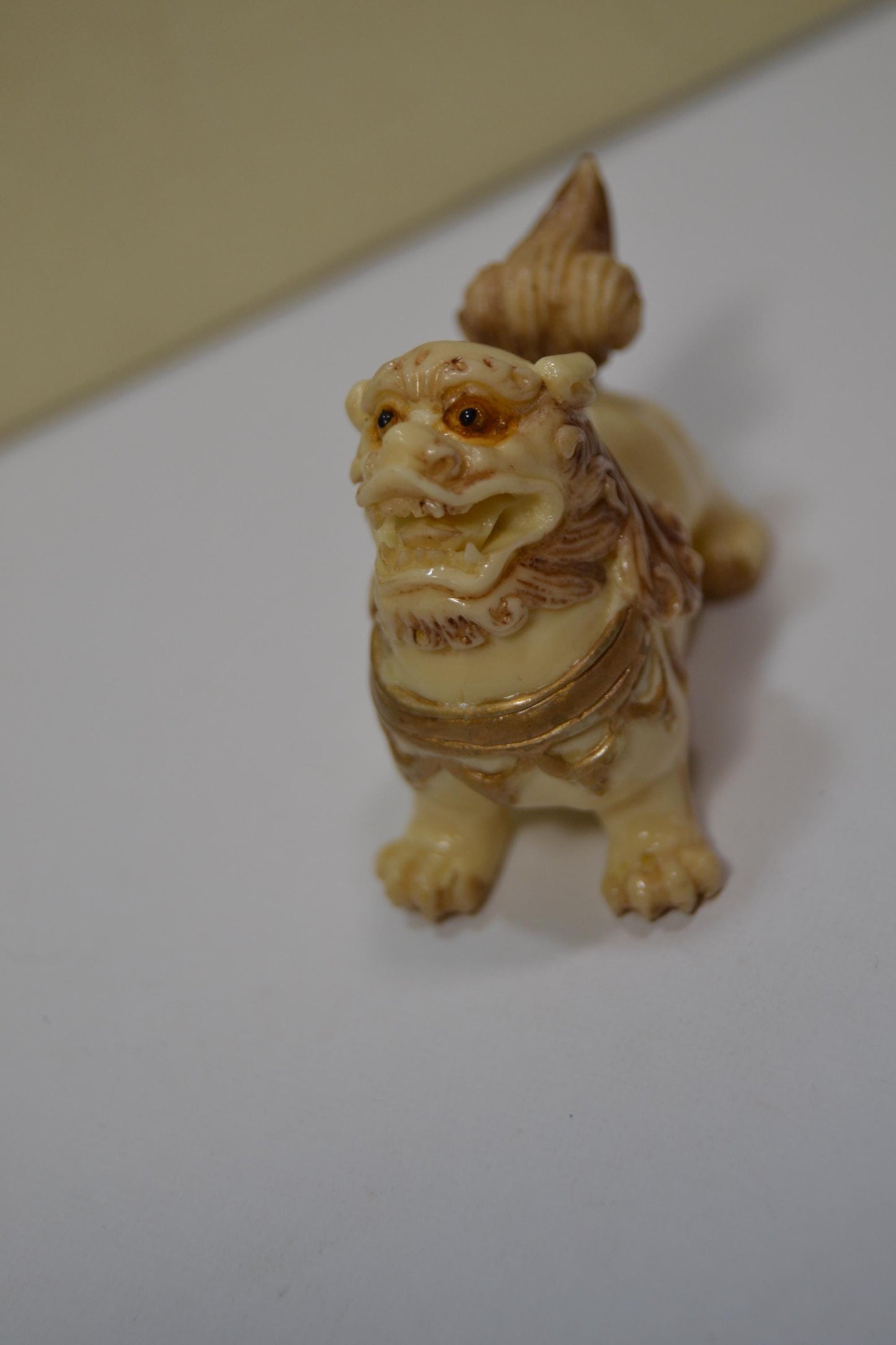 Big Netsuke, Foo Dog, People figurines