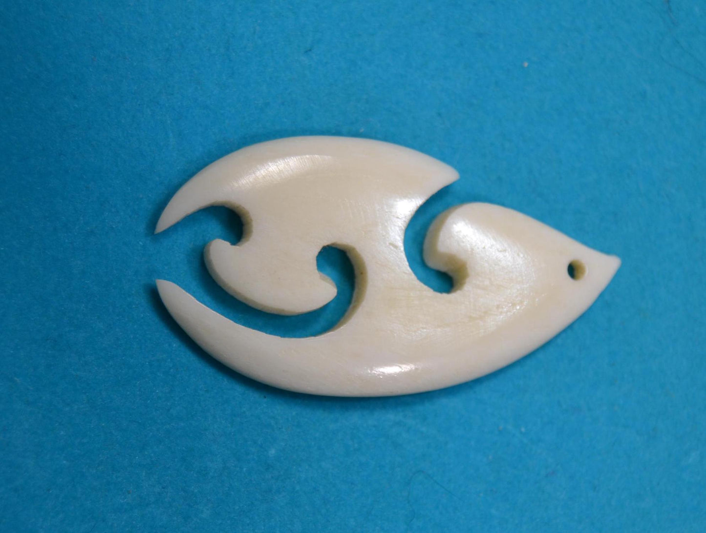 Tribal Fishhooks, hand carved