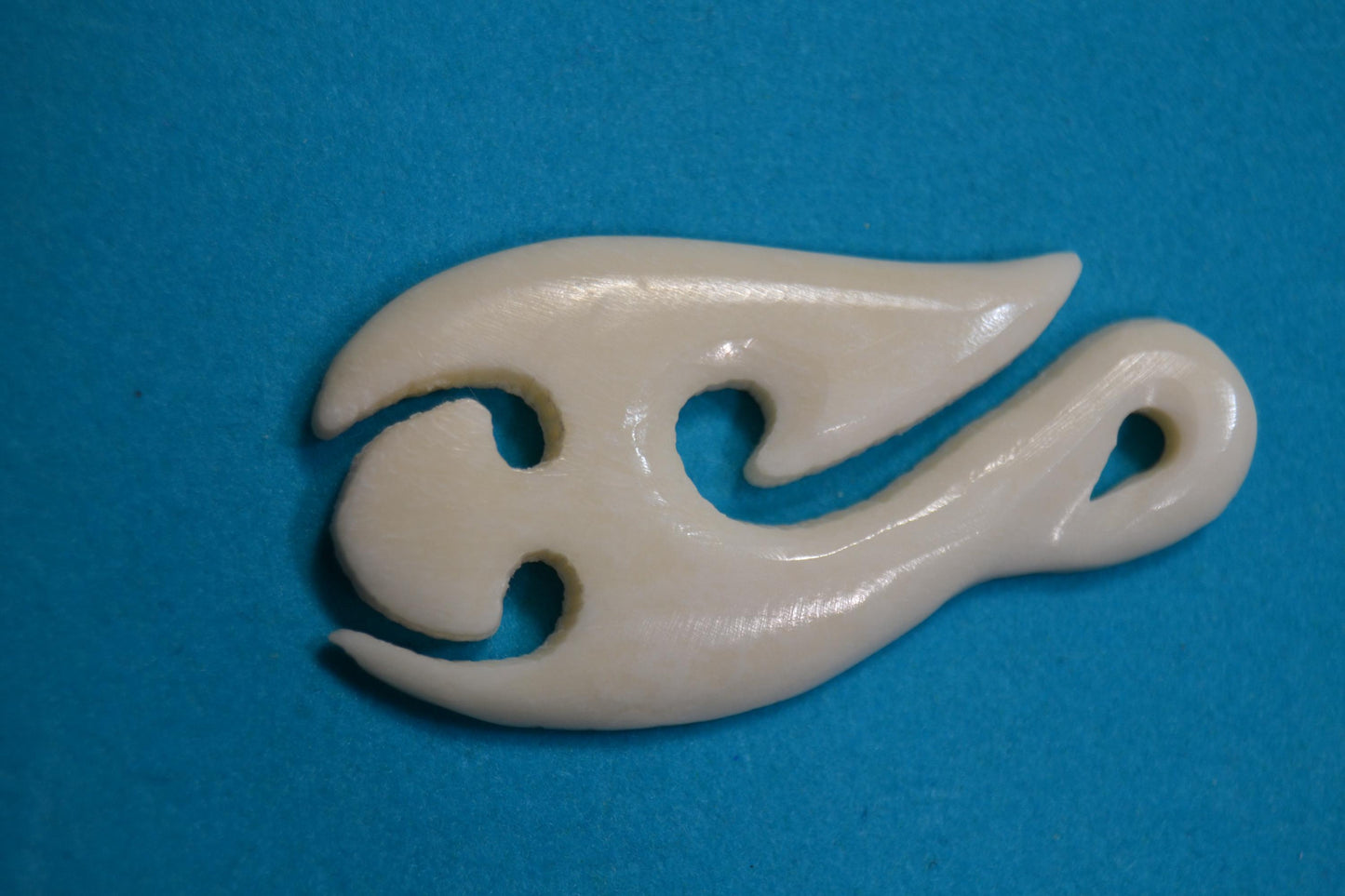 Tribal Fishhooks, hand carved