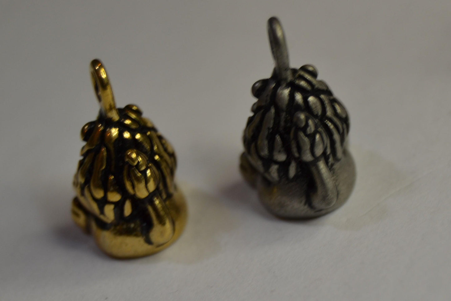 Pewter or Gold tone plated animal charms with heart inlay, 12mm wide