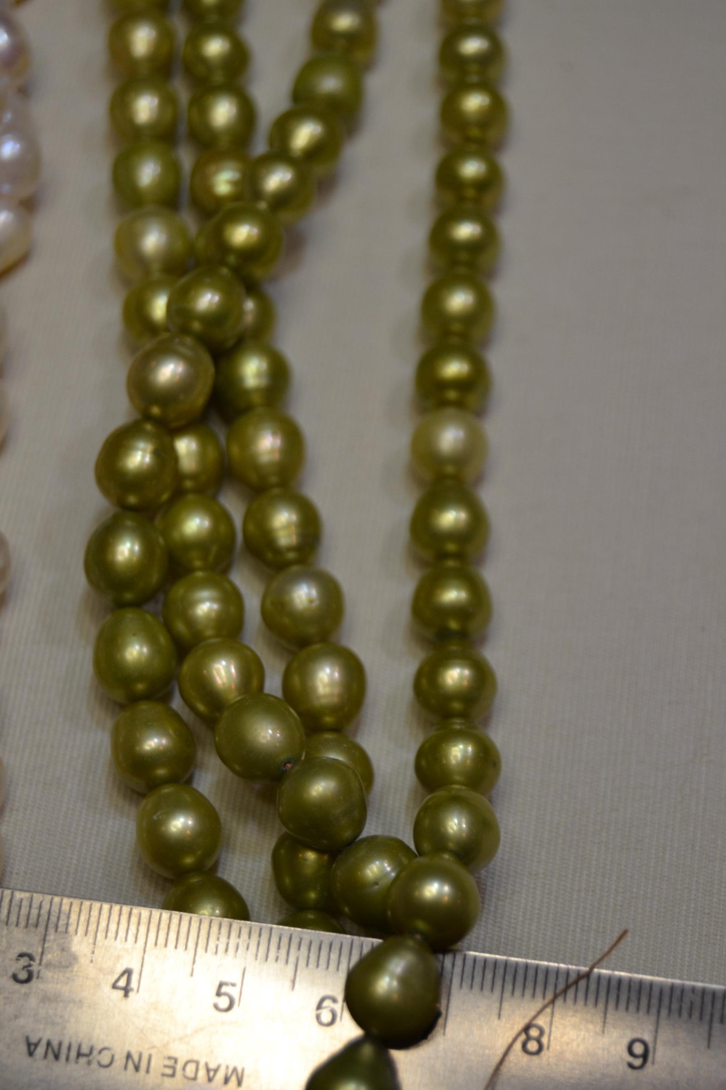 Fresh water pearls various colors and grades