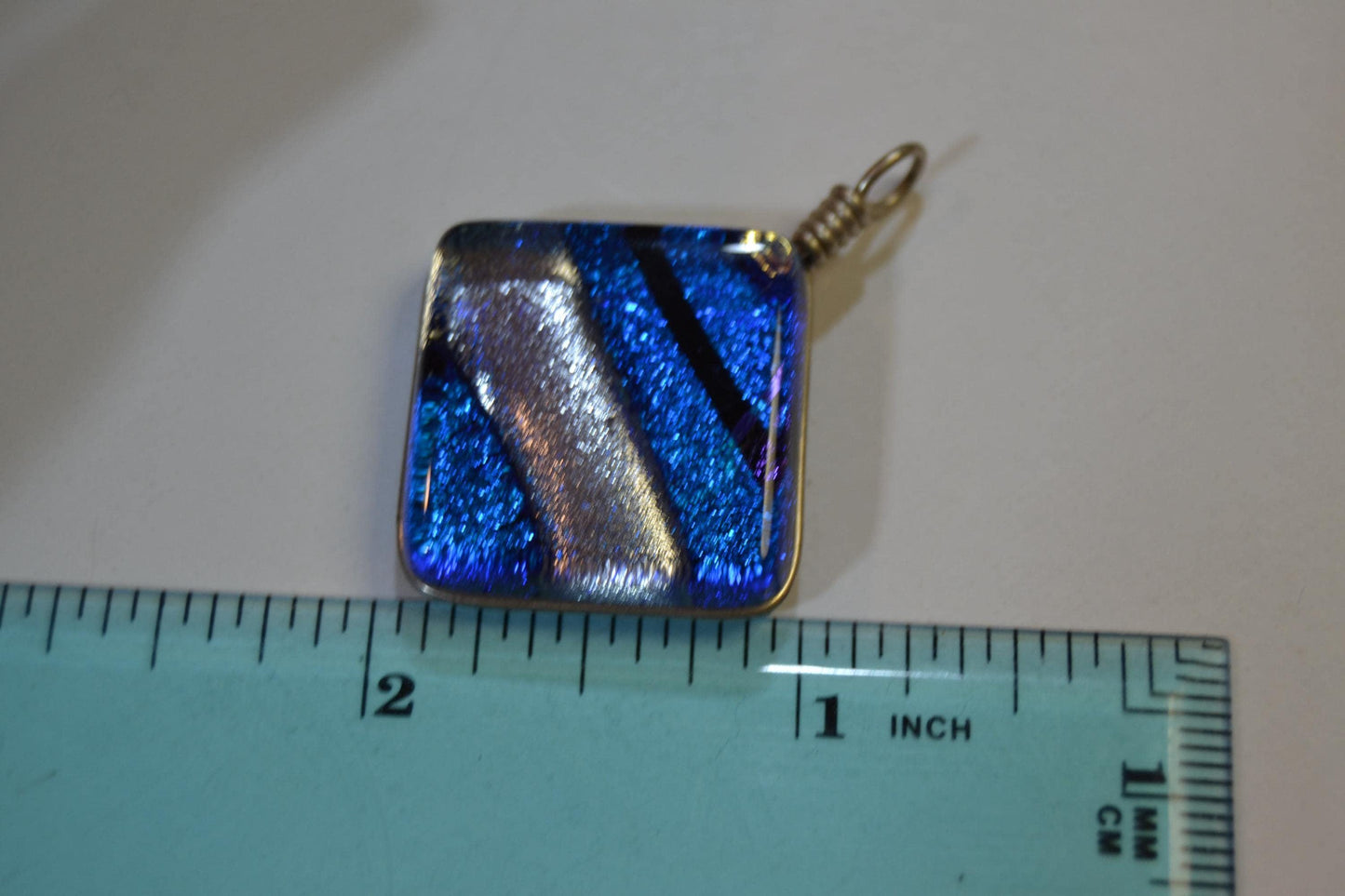 Pressed Glass Pendants