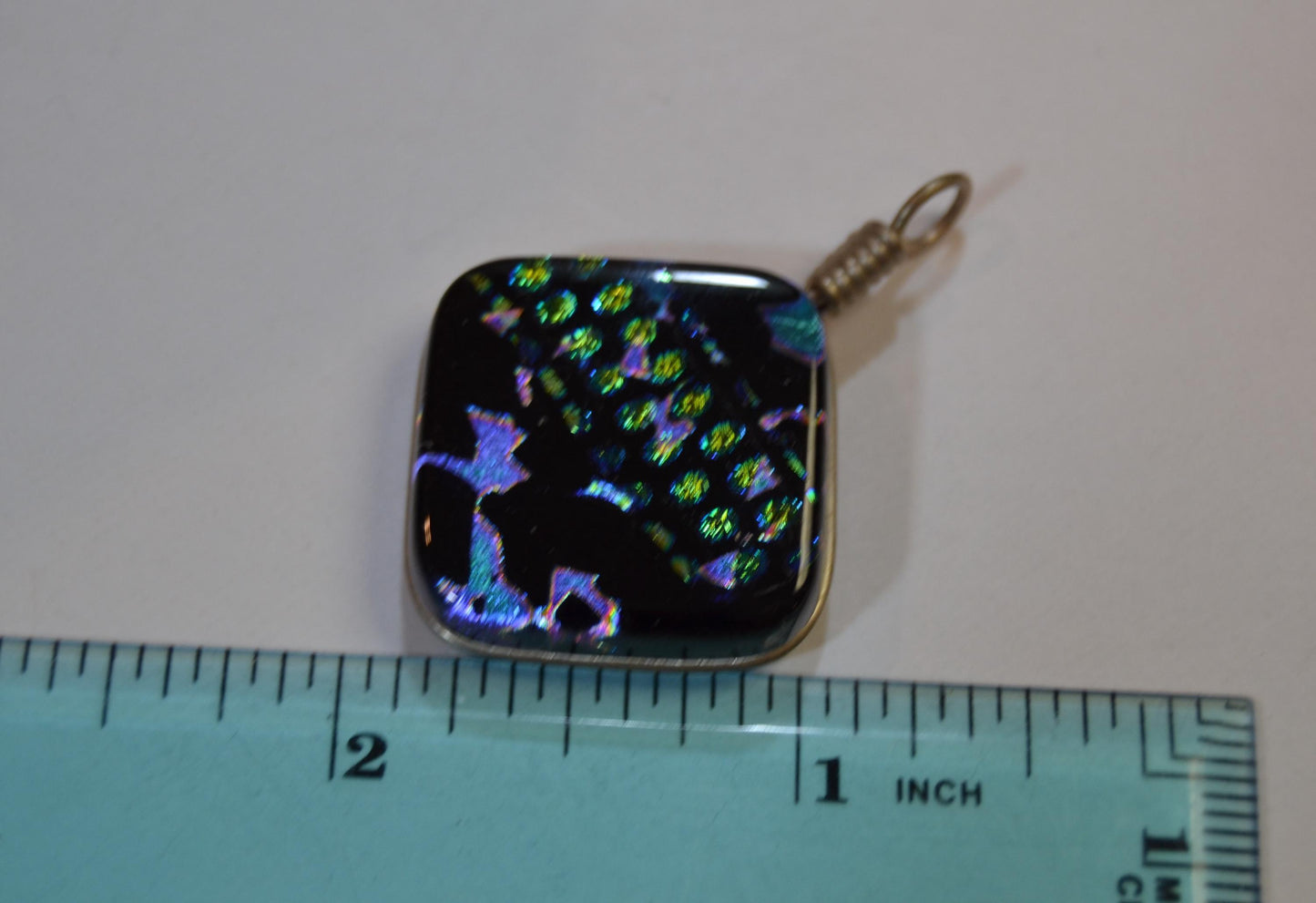 Pressed Glass Pendants