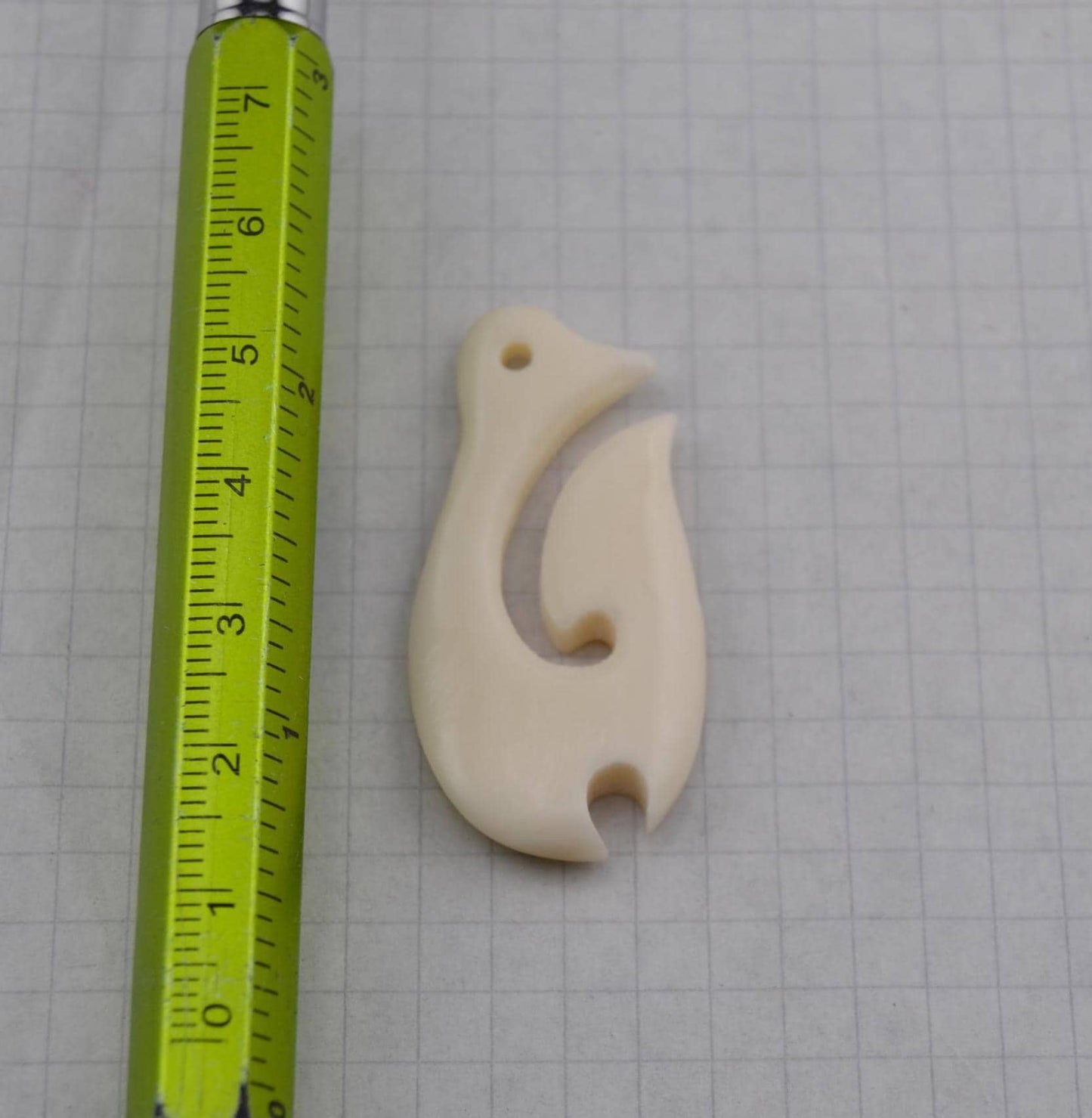 Tribal Fishhooks, hand carved
