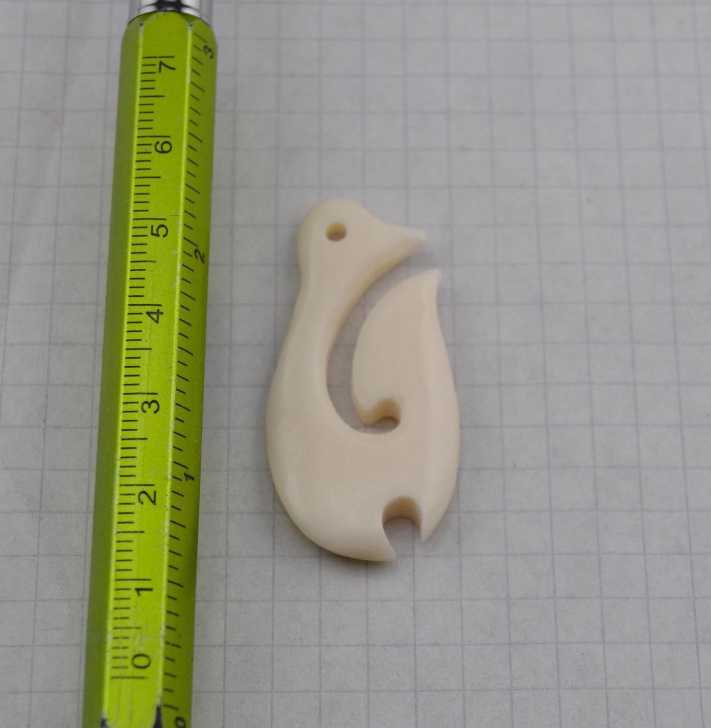Tribal Fishhooks, hand carved