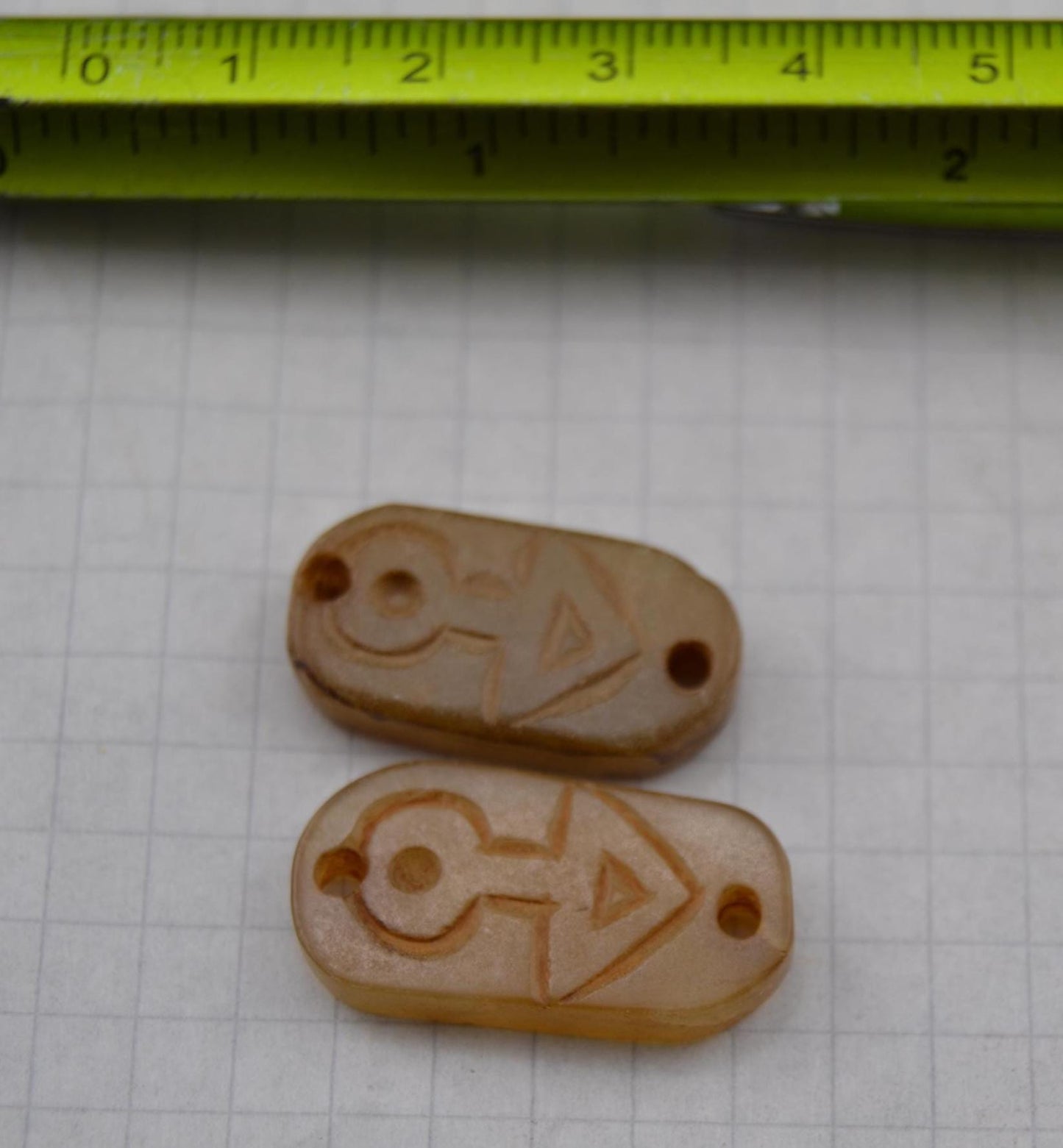 Vintage Jadeite link pairs