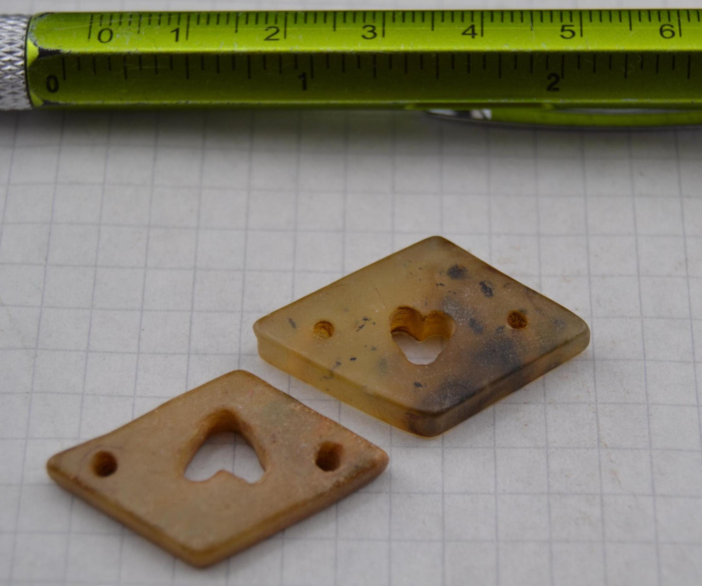 Vintage Jadeite link pairs