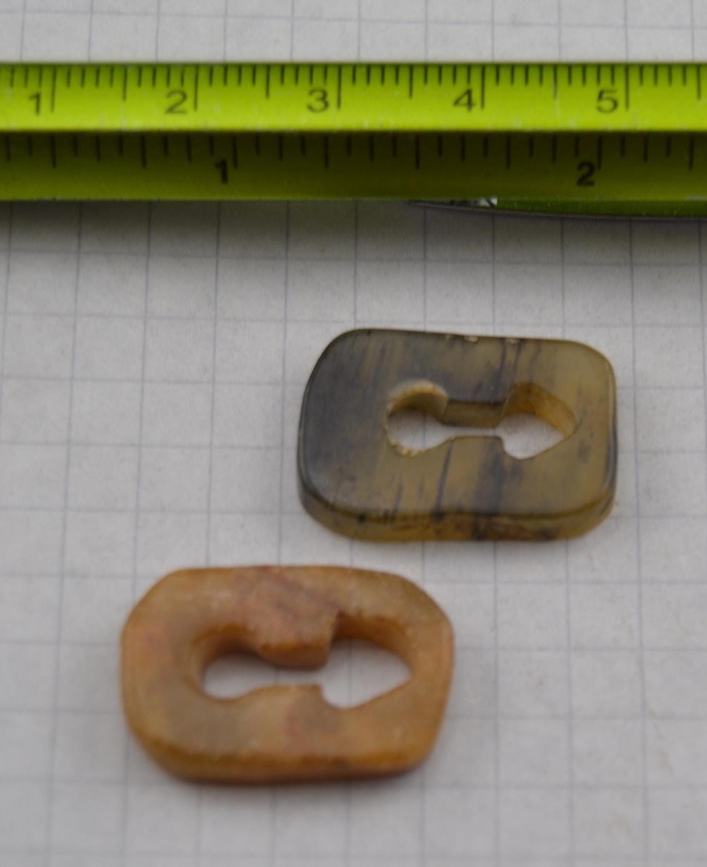 Vintage Jadeite link pairs