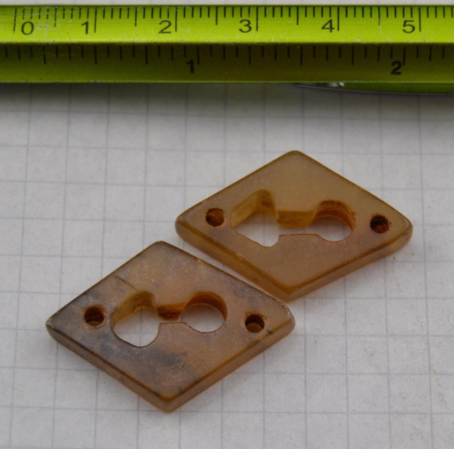 Vintage Jadeite link pairs